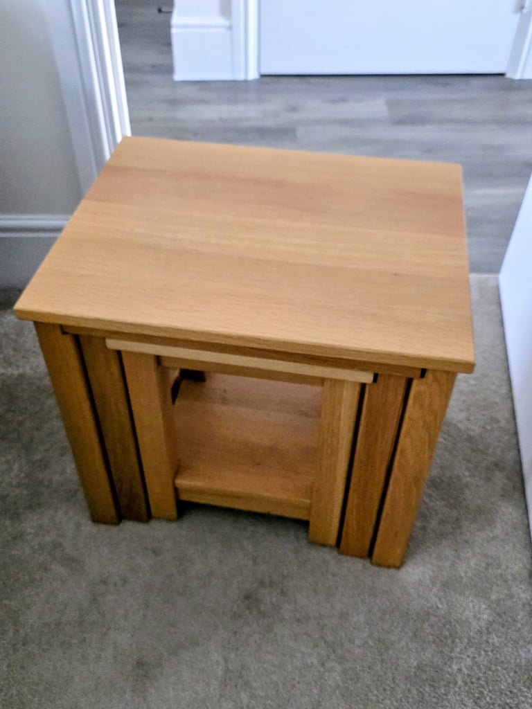 image for Oak Nest of Tables