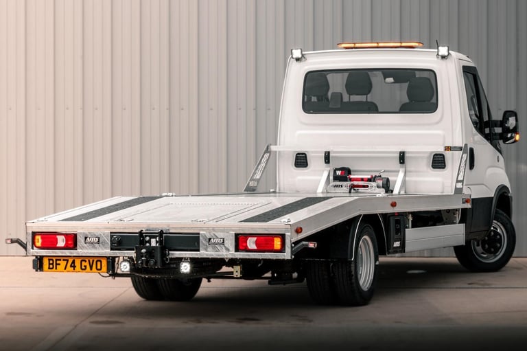 IVECO DAILY 5.2 TONNE RECOVERY TRUCK AND BRIAN JAMES T6 6 METRE CAR TRANSPORTER 