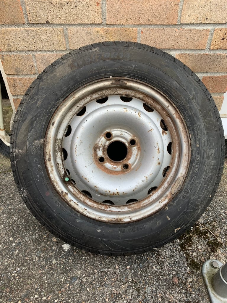 Vauxhall Combo Spare Wheel And New Tyre 175/7014R