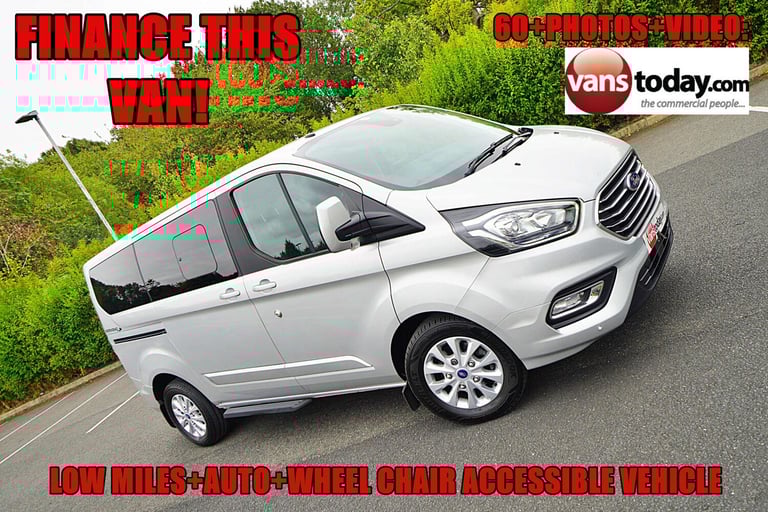 image for 2020 Ford Tourneo Custom 2.0 Tourneo Custom 320 Titanium EcoBlue Auto 4 Seat + WAV Unlisted Diese...