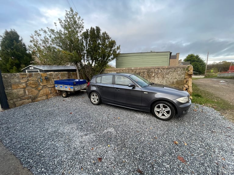 BMW 120d and Trailer, Tow Bar 