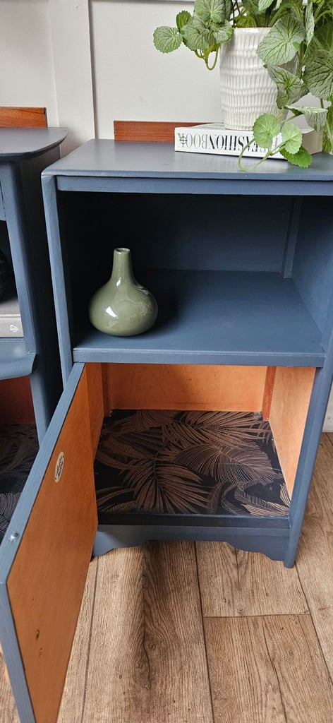 His & Hers Boho Bedside tables 