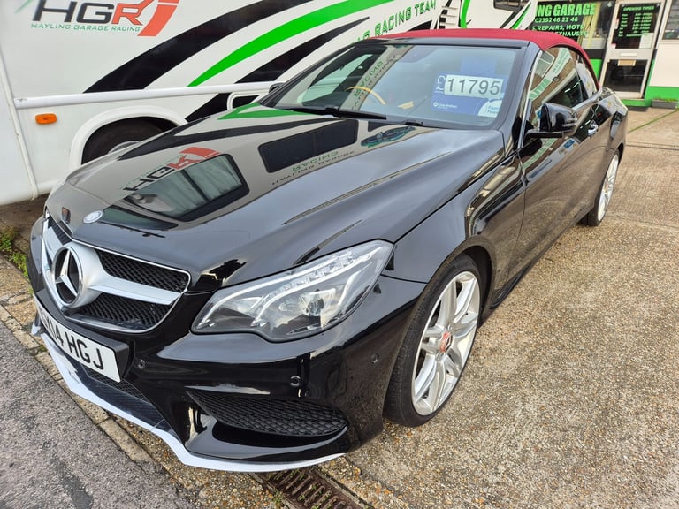 2014 Mercedes-Benz E Class 3.0 E400 AMG Sport Plus Cabriolet 2dr Petrol Petrol