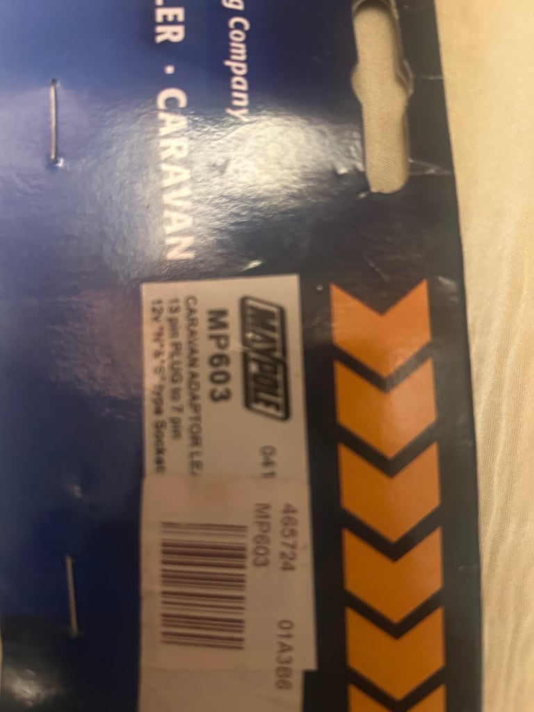 Towing Adaper ‘Maypole’ for use with towing a Caravan or Trailer