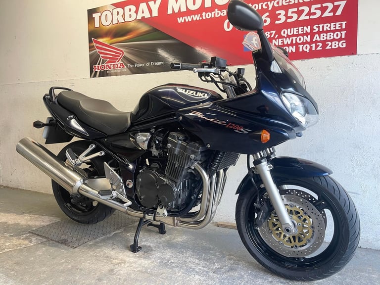 SUZUKI GSF1200S BANDIT VERY ORIGINAL 2004 04 REG LOVELY MACHINE FSH 