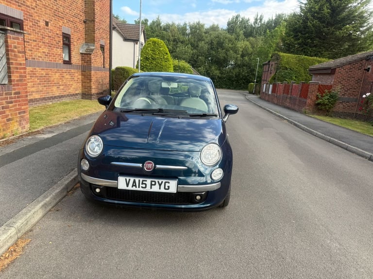 Fiat 500 1.2 Lounge Euro 6 (s/s) 3dr with 11 Months MOT&FSH&Panoramic Roof&Leather Seats&£35 Tax Yr
