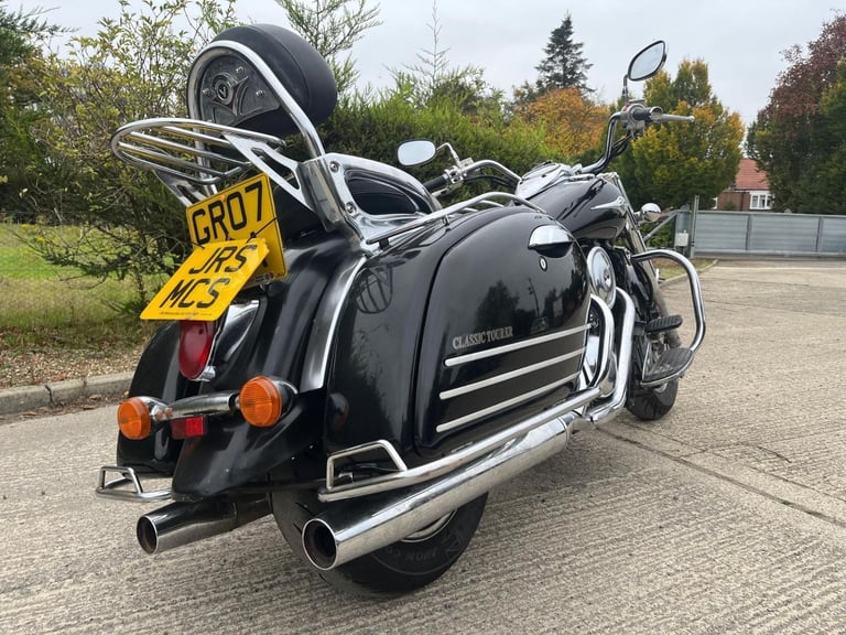 2007 07 KAWASAKI VN 1600 D6F CLASSIC TOURER CRUISER TOURING VN1600 BLACK