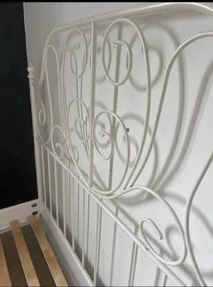  Ikea metal double bed frame - £70 delivered