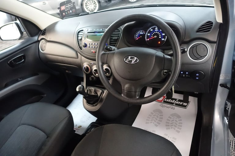 2012 Hyundai i10 1.2 Active 5dr HATCHBACK PETROL Manual