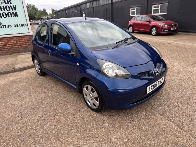 2008 Toyota AYGO 1.0 VVT-i Blue Euro 4 5dr HATCHBACK Petrol Manual