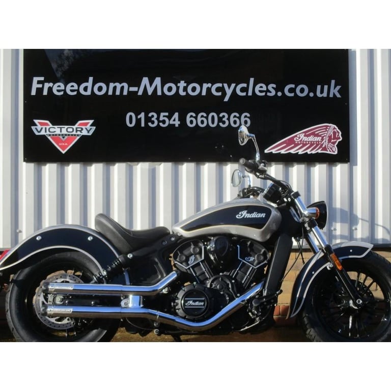 2017 Indian Scout Sixty....3611 miles..history..superb