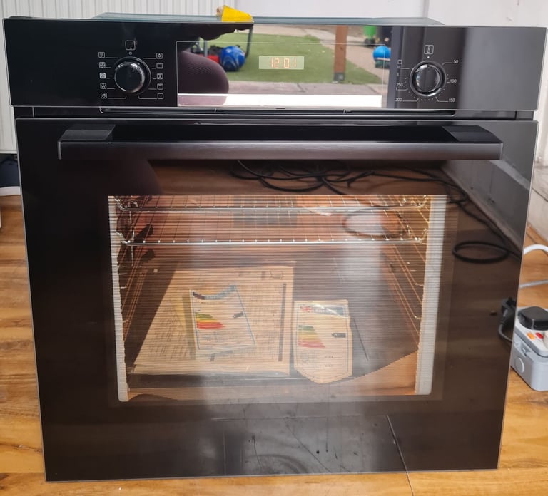 image for Bosch Serie4 single electric steam oven built-in black multifunction 