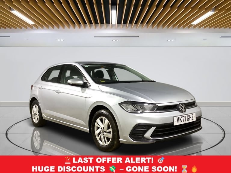 2021 Volkswagen Polo 1.0 TSI Life Hatchback 5dr Petrol Manual Euro 6 (s/s) (95 ps) Hatchback Petr...