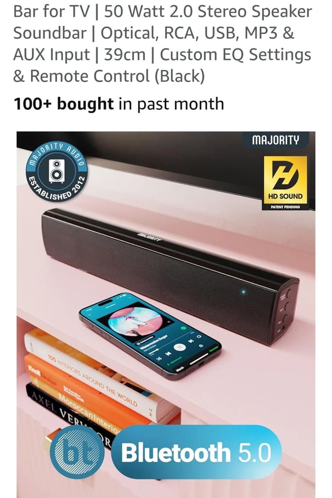 Compact Soundbar. Brand New.