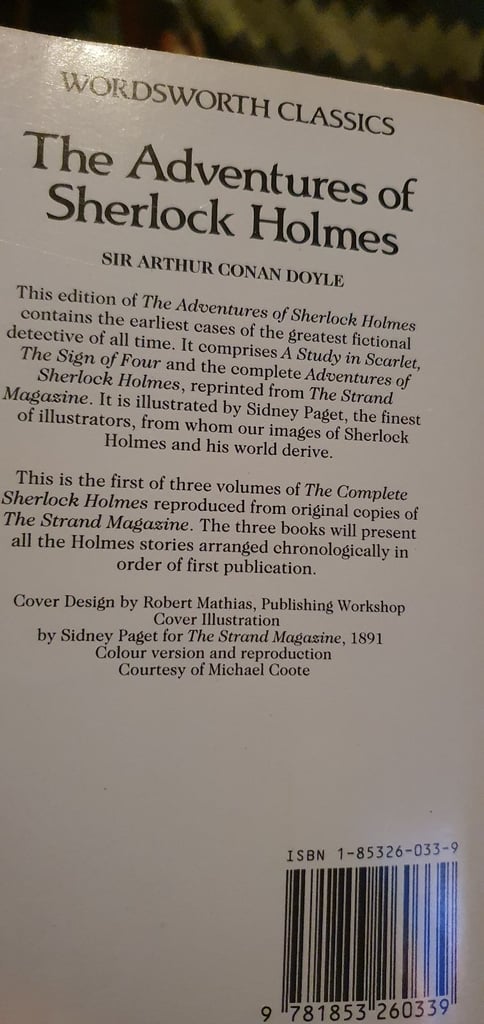 Adventures of Sherlock Holmes