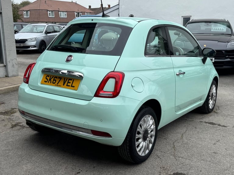 2018 Fiat 500 1.2 Lounge Euro 6 (s/s) 3dr HATCHBACK Petrol Manual
