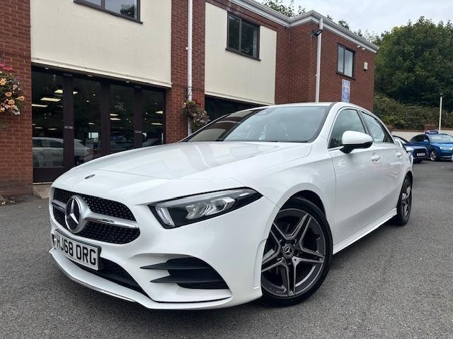 2018 Mercedes-Benz A CLASS 2018 68-Reg Mercedes A200 1.3 AMG Line Auto,ALPINE WH