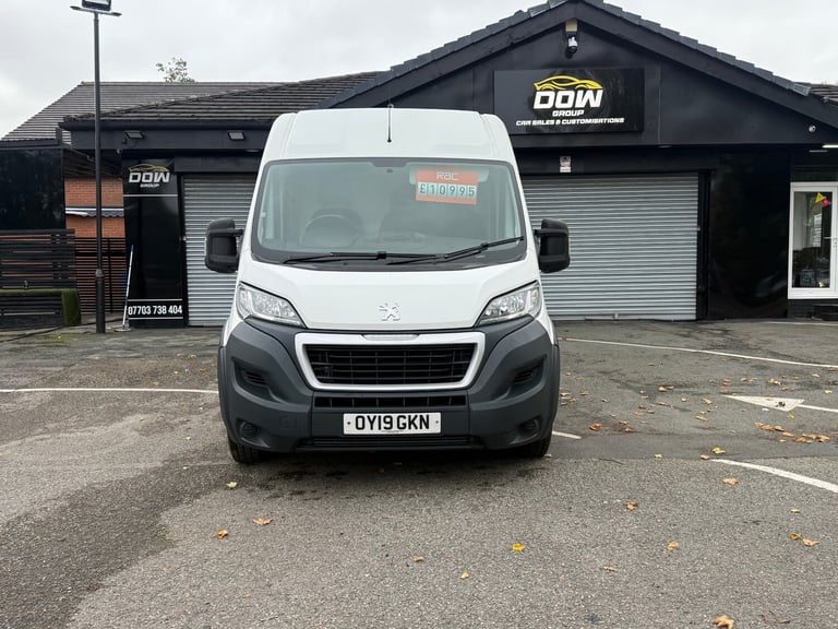 2019 Peugeot Boxer 2.0 BlueHDi H2 Professional Van 130ps PANEL VAN Diesel Manual