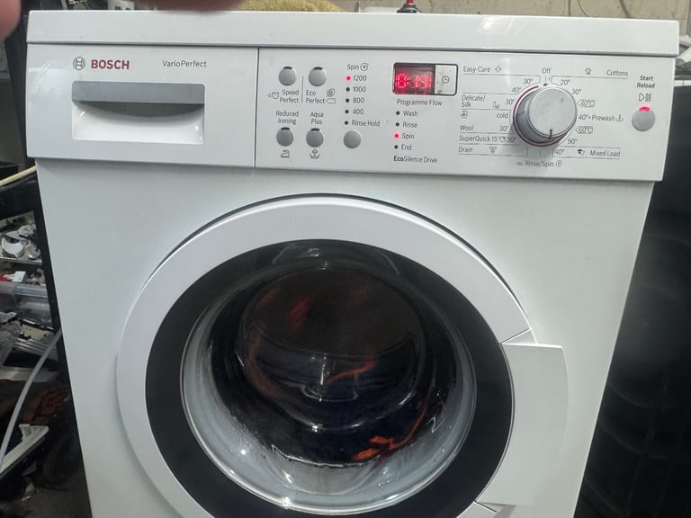 Bosch washing machine 8kg German made strong and reliable model fully working order for same
