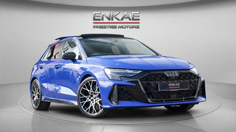 2025 25 AUDI RS3 2.5 TFSI CARBON VORSPRUNG SPORTBACK 5DR PETROL S TRONIC QUATTRO