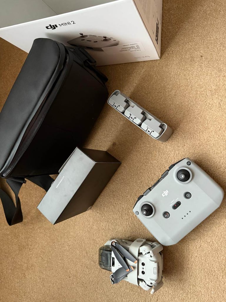🚁 DJI Mini 2 Fly More Combo - Complete Kit! (4K Drone)