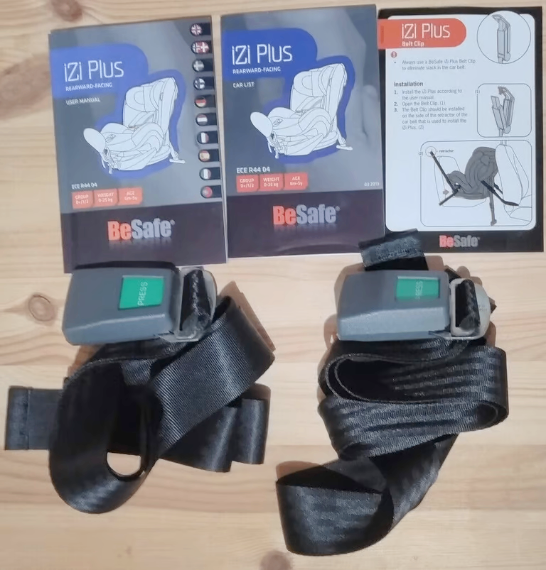 iZi Plus Rearward-Facing BeSafe Baby Car Seat Group 0+/1/1 Weight 0-25kg Age 6m-5y