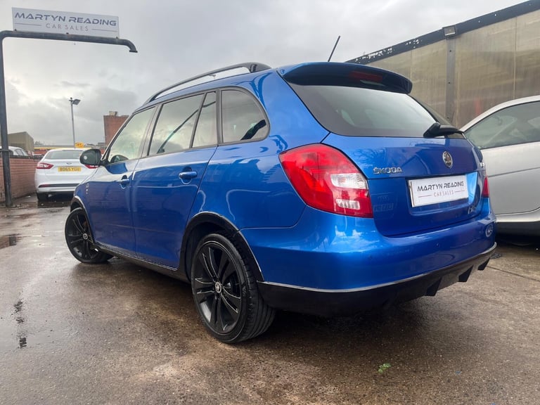 SKODA FABIA 1.2 TSI Monte Carlo in Race Blue 2013