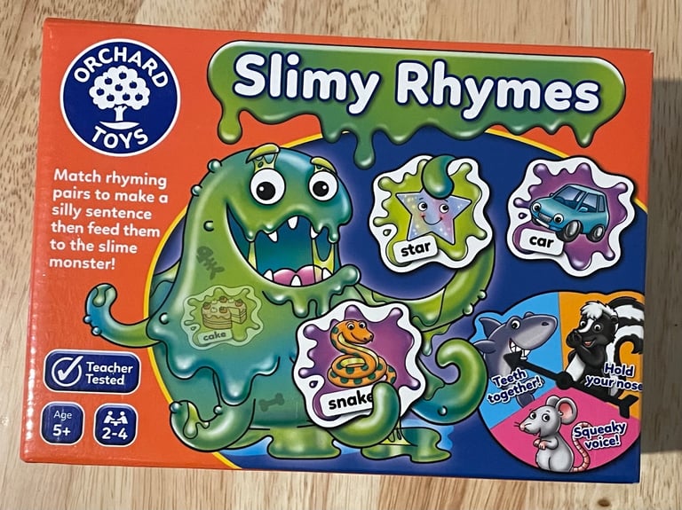 image for Orchard Toys Slimy Rhymes board game