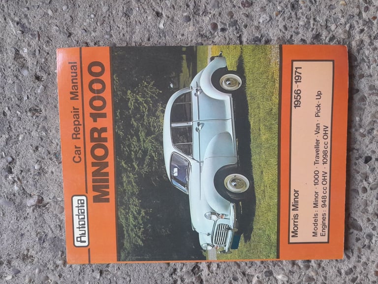 Morris Minor Autodata repair manual 