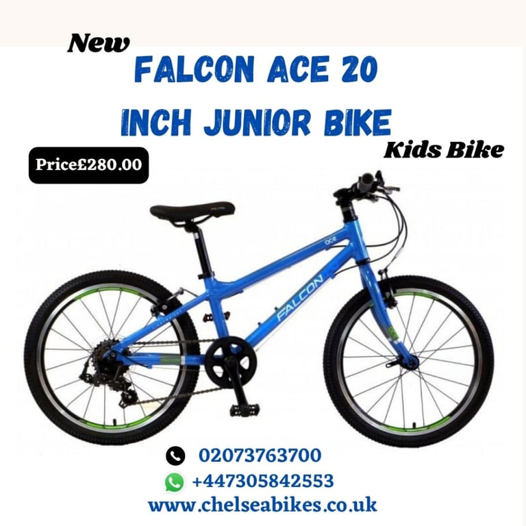 New Falcon Ace 20 Inch Junior Bike
