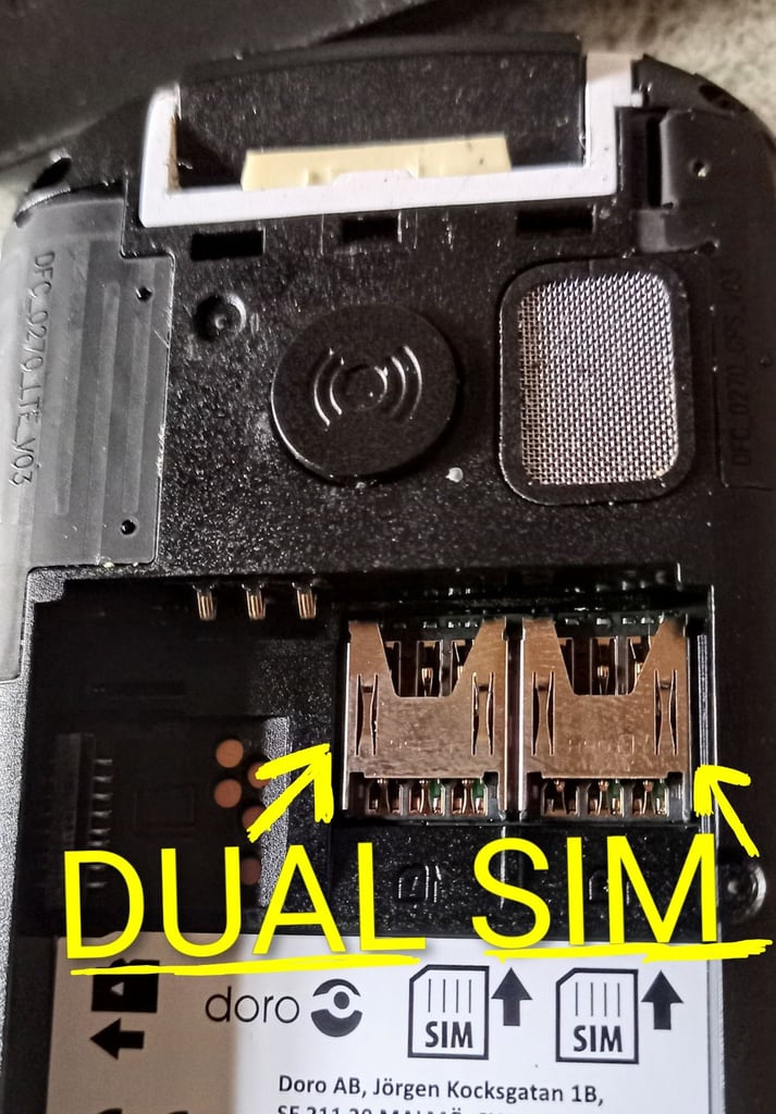 1 X Mobile Phone (DORO 7030)