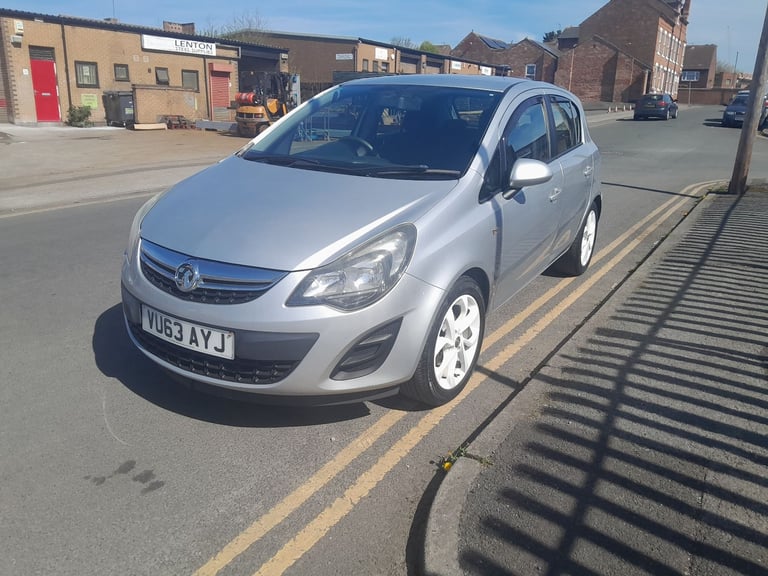 Vauxhall Corsa Eco Flex 1.2 2014 silver 5dr Manual ULEZ , Nationwide Delivery Available 