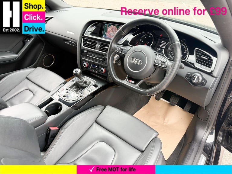 2013 Audi A5 2.0 TDI Black Edition Coupe 2dr Diesel Manual Euro 5 (s/s) (177 ps) COUPE Diesel Manual