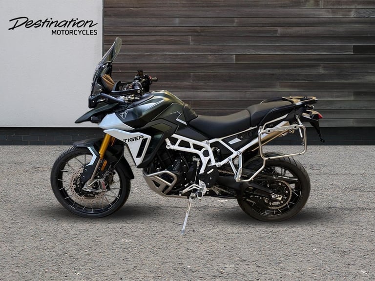 2025 Triumph Tiger 900 RALLY PRO PREMIUM TWIN COLOUR Petrol black 6 Speed
