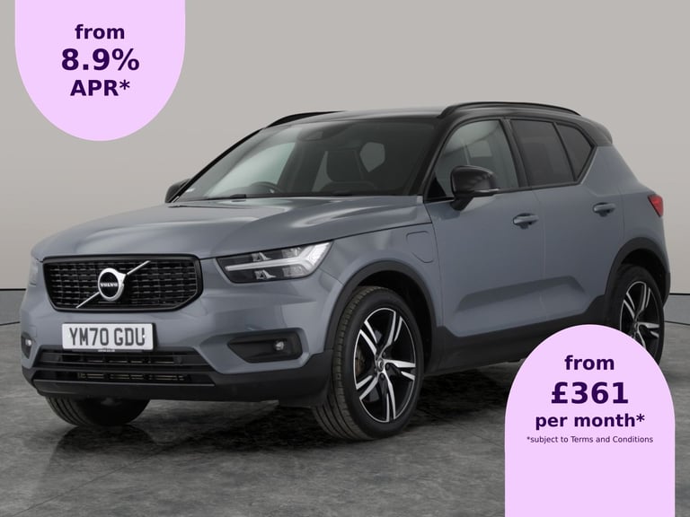 2021 Volvo XC40 1.5h T5 Twin Engine Recharge 10.7kWh R-Design SUV 5dr Petrol Plug-in Hybrid Suv P...