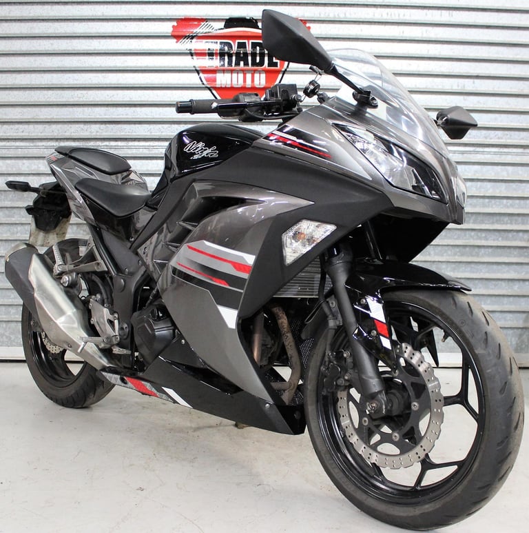 image for 2013 13 KAWASAKI EX 300 ADF NINJA BLACK TRADE SALE NEW MOT 22K CUSTOM PAINT CATN