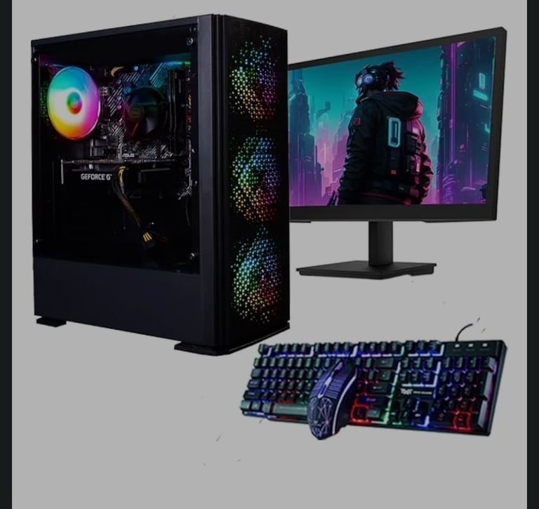 image for ​🌟 FULL GAMING SETUP! Veno Scorp PC Bundle - Ryzen 5 5600G & New 24&quot; Monitor 🌟