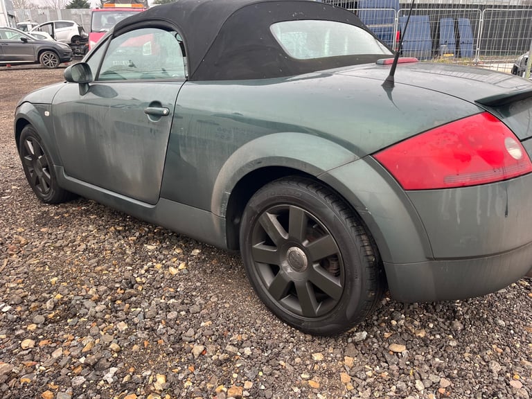 Audi tt mk1 convertible 1.8t 2003 green BREAKING FOR PARTS 