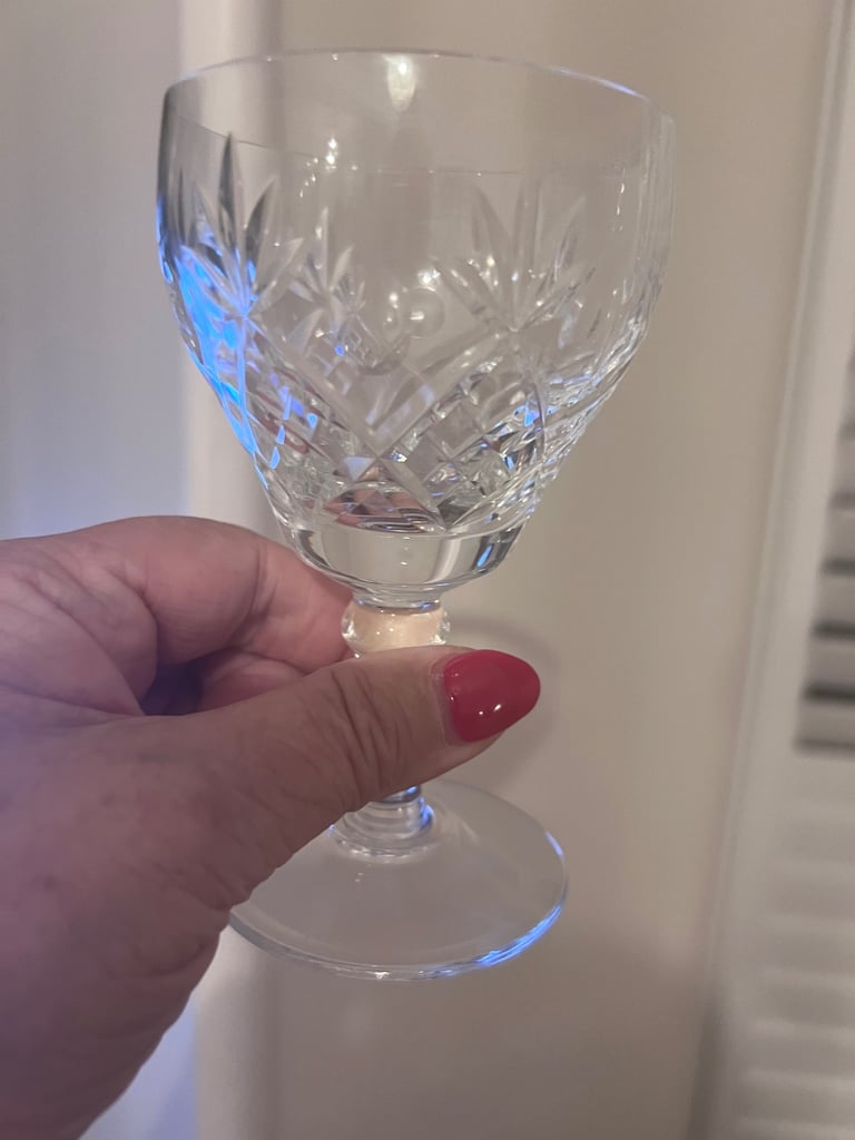  Royal Brierley Wine Glasses