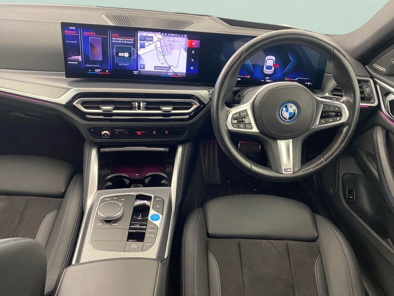 2023 BMW i4 40 83.9kWh M Sport Gran Coupe 5dr Electric Auto eDrive (340 ps) - AIR CON - Hatchback...