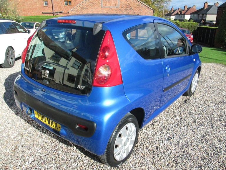 2011 Peugeot 107 1.0 Urban 3dr HATCHBACK Petrol Manual