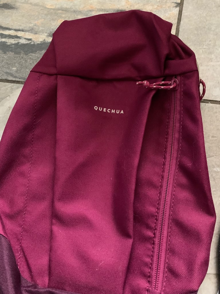 Pair of New/unused Quechua Back pack/Ruck Sack 10L