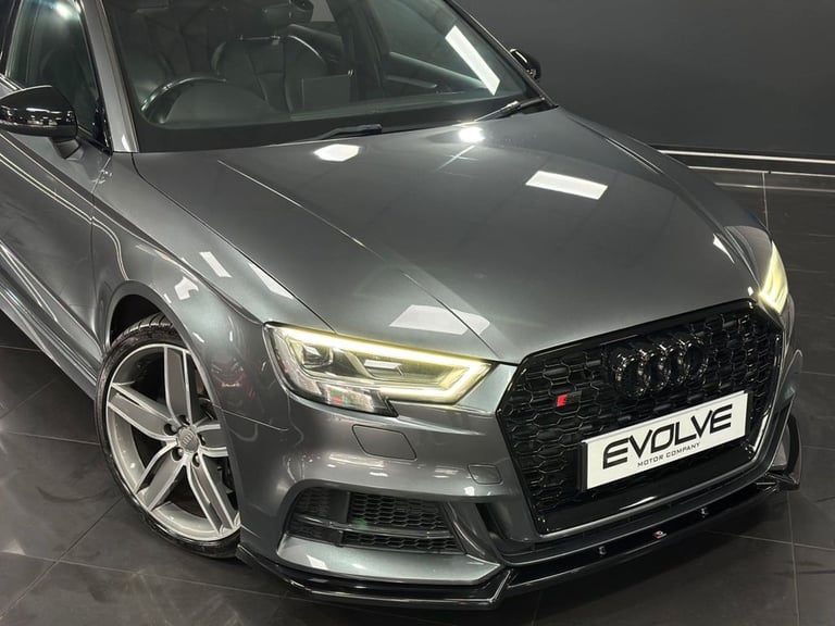 2017 17 AUDI S3 2.0 TFSI BLACK EDITION SALOON 4DR PETROL S TRONIC QUATTRO EURO 6