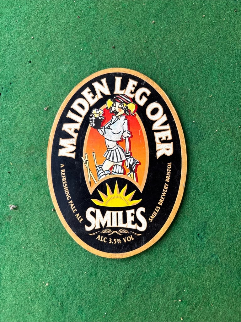 6 brass beer pump badges £40 the lot 