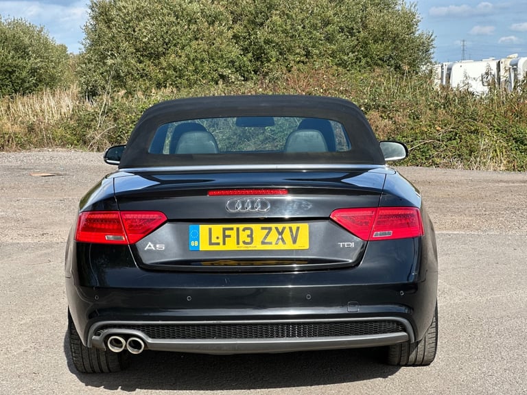 2013 Audi A5 2.0 TDI 177 S Line Special Edition 2dr Multitronic CONVERTIBLE Diesel Automatic