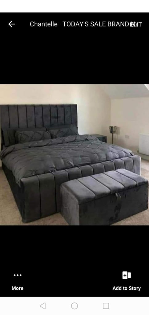 TODAY'S BRAND NEW LUXURY BED FRAME& Mattress available in Discounted price LIMITED TIME OFFER