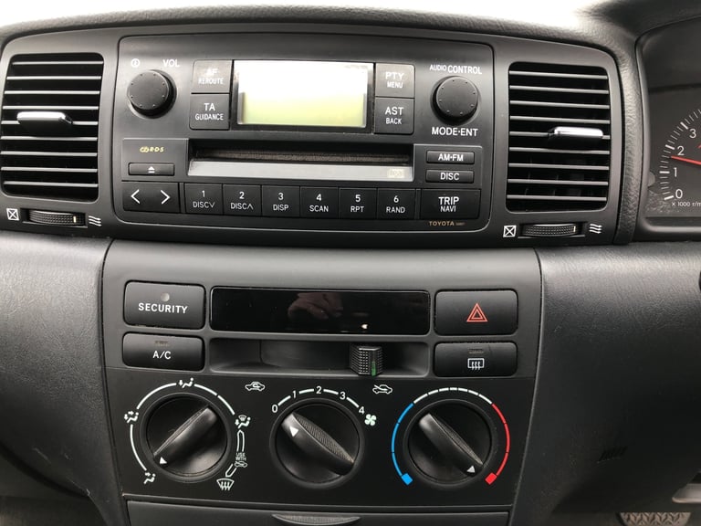 2003 Toyota Corolla 1.6 VVT-i T3 5dr Auto HATCHBACK Petrol Automatic