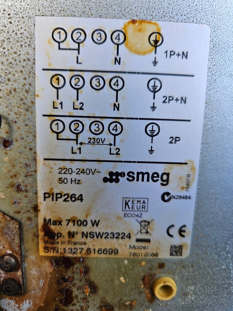 image for SMEG induction hob, priced to sell