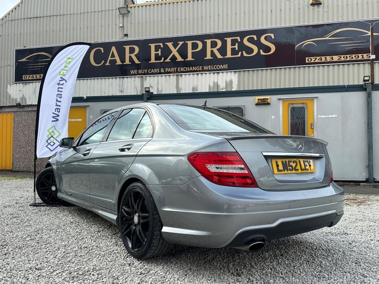 2012 Mercedes-Benz C Class 2.1 C220 CDI BlueEfficiency AMG Sport Plus G-Tronic+ Euro 5 (s/s) 4dr ...