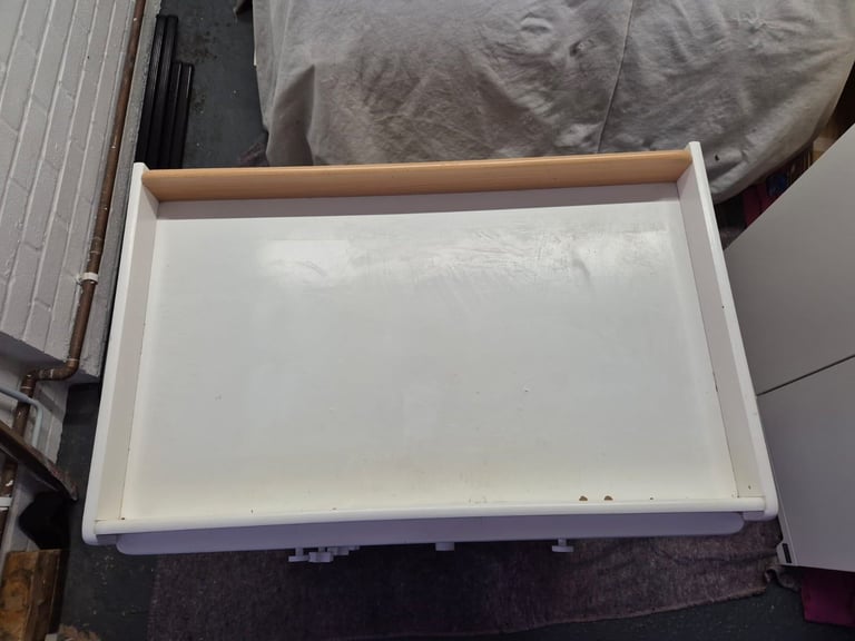 Tutti bambini wardrobe, changer, toy box and shelfd shelf